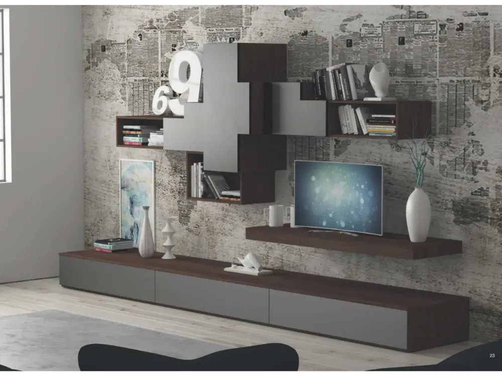 Favero Parete attrezzata 3RF 1350- Pareti Attrezzate