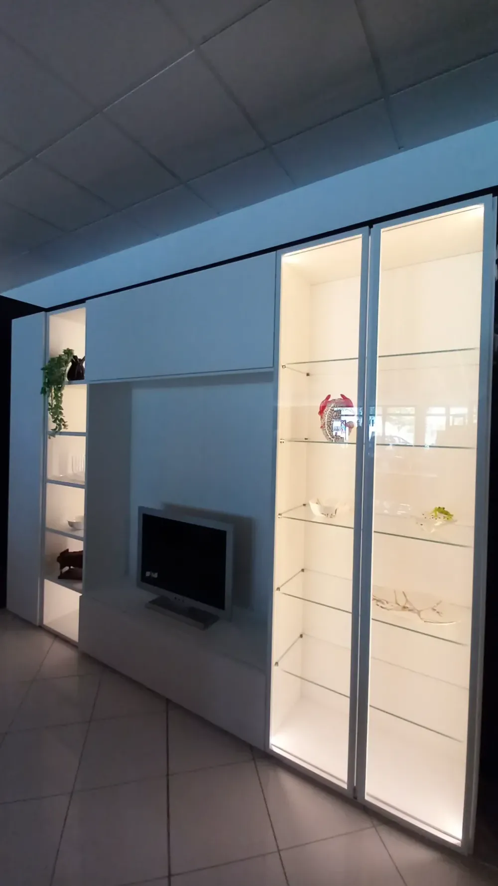 Sale Parete attrezzata Freedhome di in OFFERTA OUTLET Pareti Attrezzate