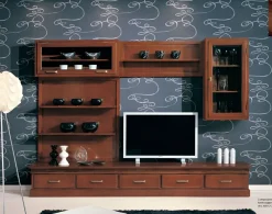 Parete attrezzata Frida di in OFFERTA OUTLET^Artigianale Best