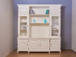 Artigianale Parete attrezzata Giulien country di in OFFERTA OUTLET- Pareti Attrezzate