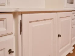 Artigianale Parete attrezzata Giulien country di in OFFERTA OUTLET- Pareti Attrezzate