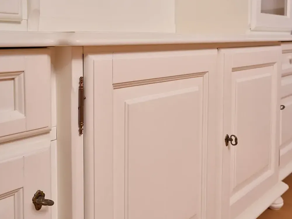 Artigianale Parete attrezzata Giulien country di in OFFERTA OUTLET- Pareti Attrezzate