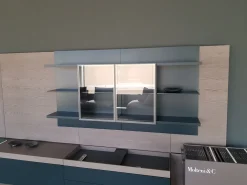 Molteni & C Parete attrezzata Grid dell'azienda con uno sconto esclusivo- Pareti Attrezzate