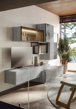 Parete attrezzata Gsg725 di scontata del 50%^Giessegi Best