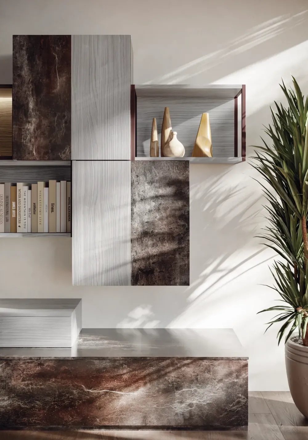 Parete attrezzata Gsg725 di scontata del 50%^Giessegi Best