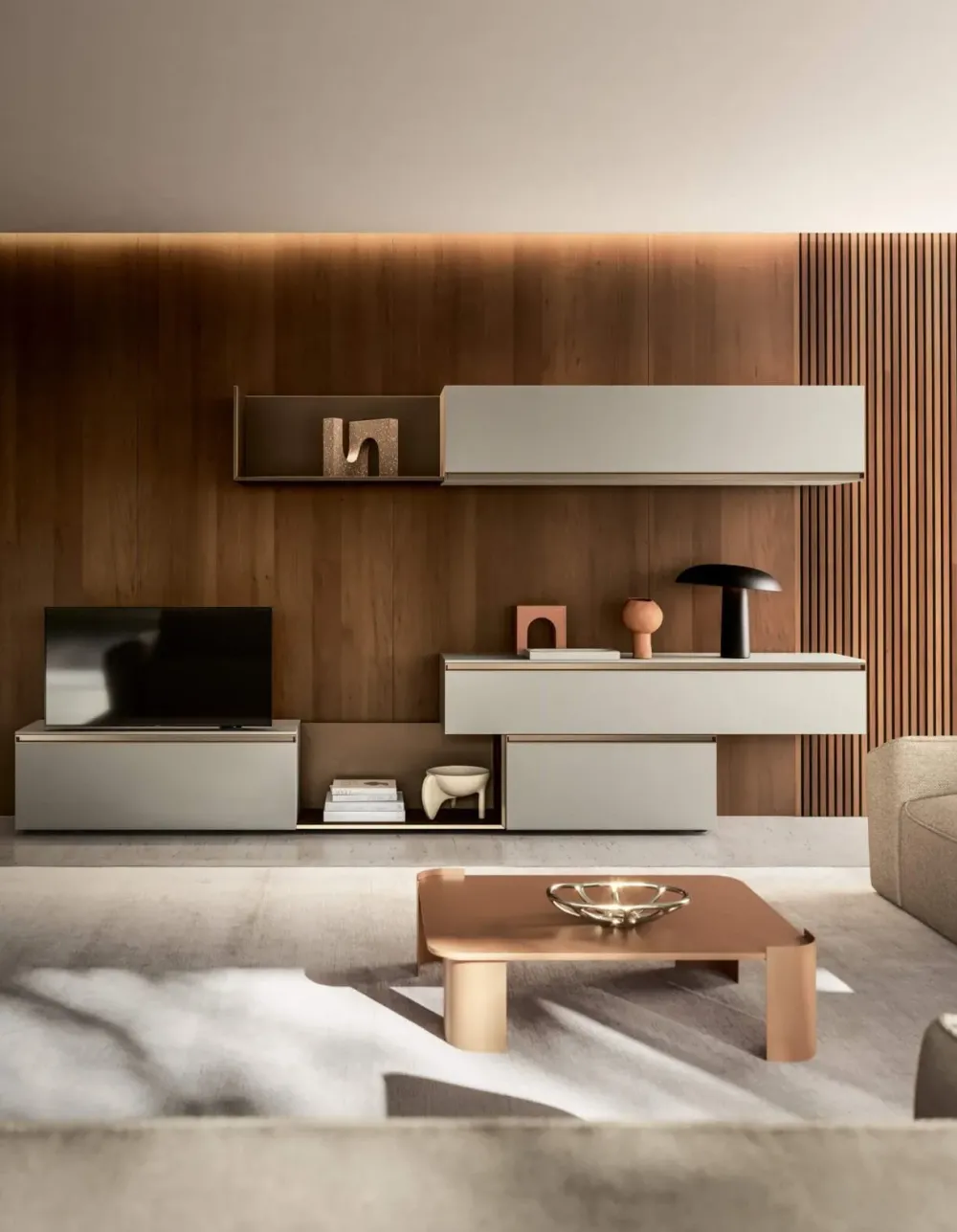 Santalucia Parete attrezzata Hng054 di scontata del 30%- Pareti Attrezzate