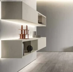 Parete attrezzata Hng074 di in OFFERTA OUTLET^Santalucia Clearance