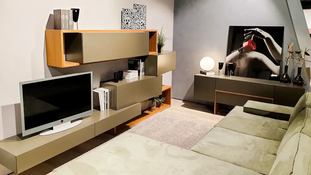 Parete attrezzata i-modulart di scontata del 71%^Presotto Best