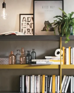 Parete attrezzata in laccato opaco stile moderno A080^Tomasella New