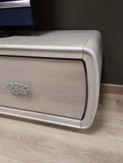 Cantiero Parete attrezzata in legno stile moderno Am 1000- Soggiorni Completi