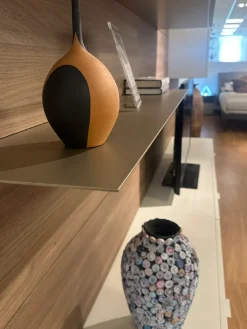 Sangiacomo Parete attrezzata in stile moderna Boiserie lampo di in Offerta Outlet- Pareti Attrezzate