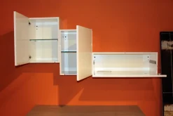 Parete attrezzata in stile moderno Colombini in laminato materico Offerta Outlet^Colombini Casa Best