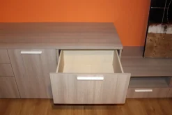 Parete attrezzata in stile moderno Colombini in laminato materico Offerta Outlet^Colombini Casa Best