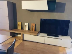 Tomasella Parete attrezzata in stile design Atlante 22 di a prezzo Outlet- Pareti Attrezzate