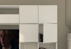 Parete attrezzata in stile moderno Lions linea white 3 di in Offerta Outlet^Collezione esclusiva Discount