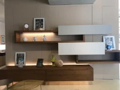 Hot Parete attrezzata in stile design Lampo di a prezzo Outlet Pareti Attrezzate