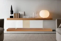 Parete attrezzata in stile design F2/ twinse line free di a prezzo scontato^Forme’s Clearance