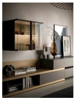 Orme Parete attrezzata in stile design Day * di in Offerta Outlet- Pareti Attrezzate