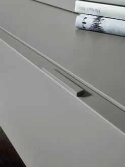 Discount Parete attrezzata in stile design in laccato opaco Offerta Outlet Pareti Attrezzate