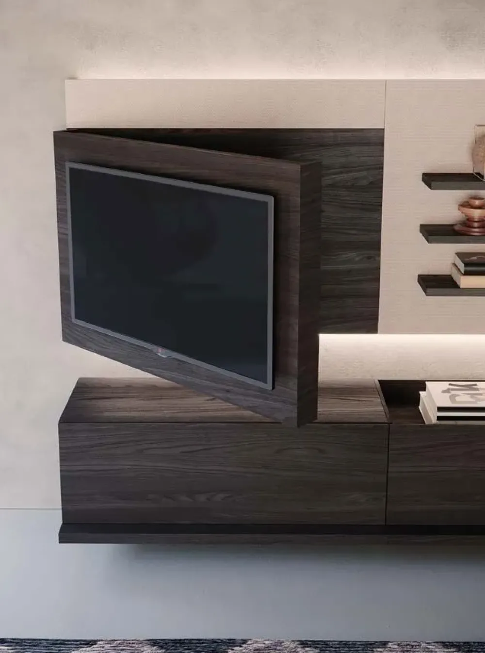 Outlet Parete attrezzata in stile moderna Skyline 6 di a prezzo Outlet Pareti Attrezzate