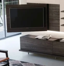 Outlet Parete attrezzata in stile moderna Skyline 6 di a prezzo Outlet Pareti Attrezzate