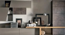 Tomasella Parete attrezzata in stile design Atlante di a prezzo Outlet- Pareti Attrezzate