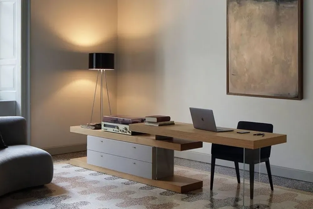 Parete attrezzata in stile design F2/fusion line 282 di a prezzo scontato^Forme’s Sale