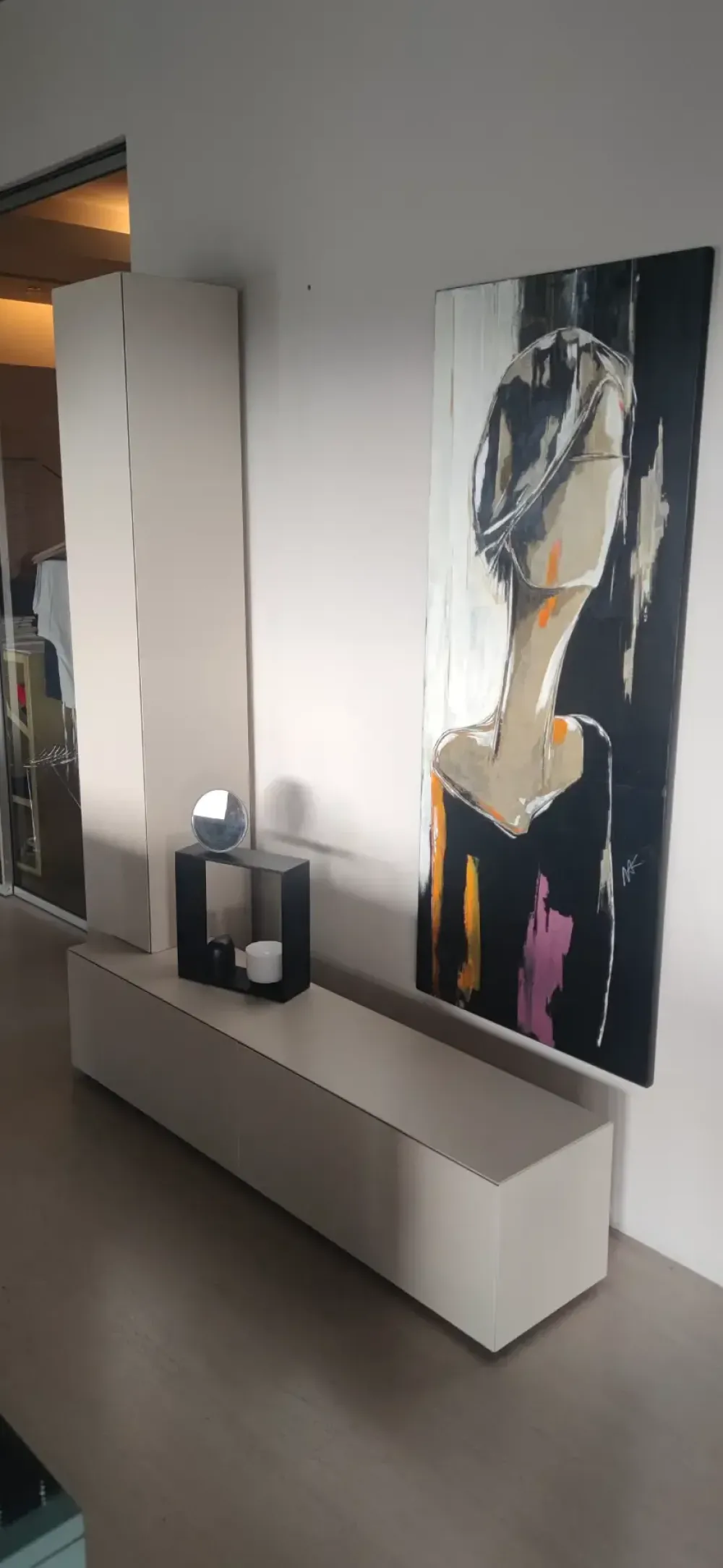 Sale Parete attrezzata in stile design Regolo 180 di a prezzo scontato Pareti Attrezzate