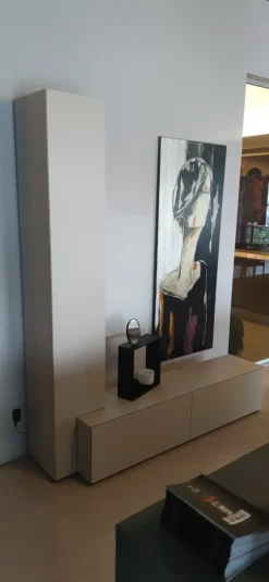 Sale Parete attrezzata in stile design Regolo 180 di a prezzo scontato Pareti Attrezzate