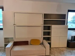 Parete attrezzata in stile design Home office oslo di a prezzo scontato^Clei