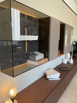 Lago Parete attrezzata in stile moderna 36e8 di in Offerta Outlet- Pareti Attrezzate