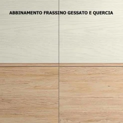 Hot Parete attrezzata in stile moderno Oak 2 di a prezzo Outlet Pareti Attrezzate