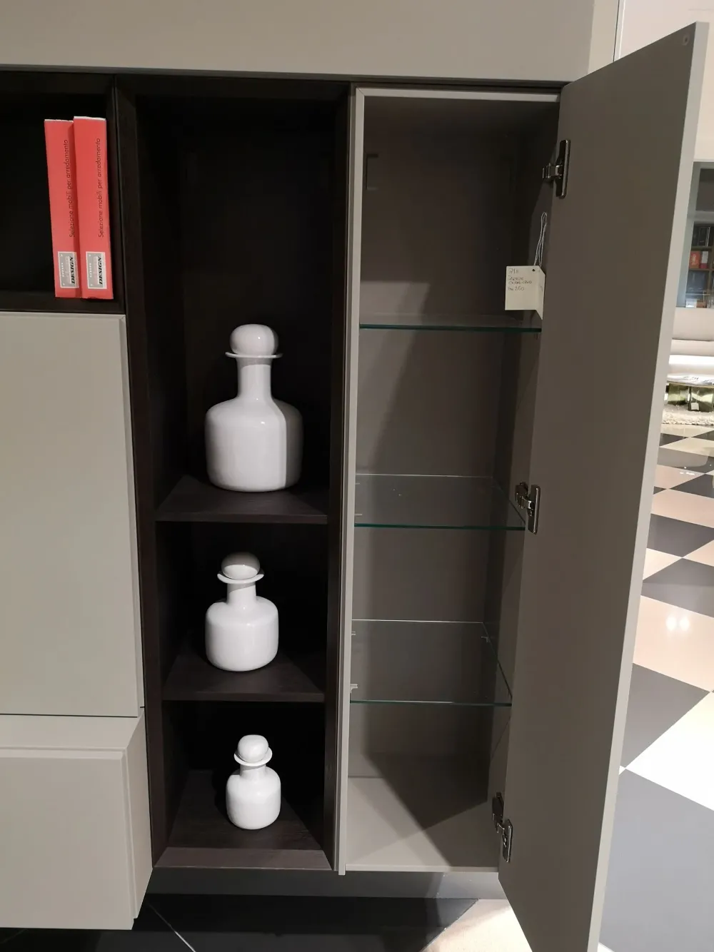 Clearance Parete attrezzata in stile moderno People di in Offerta Outlet Pareti Attrezzate