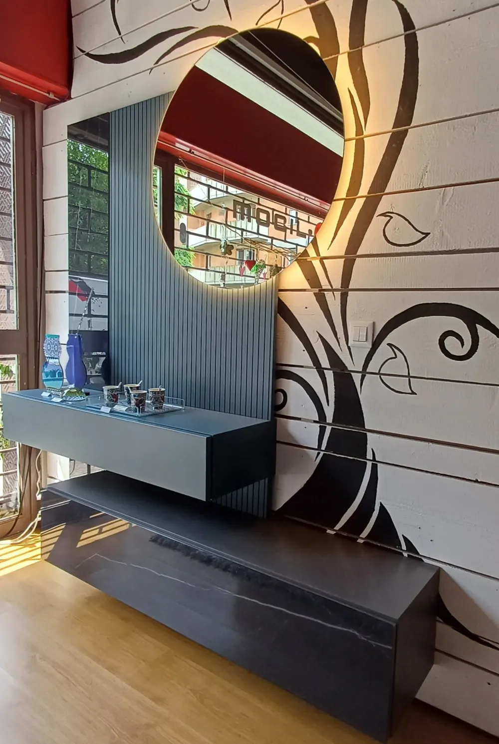 Parete attrezzata Ingresso dell'azienda con uno sconto esclusivo^Mobilgam Outlet