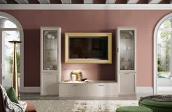 Parete attrezzata Jazz luxury composizione 139 del brand con un ribasso esclusivo^Gierre Mobili Sale