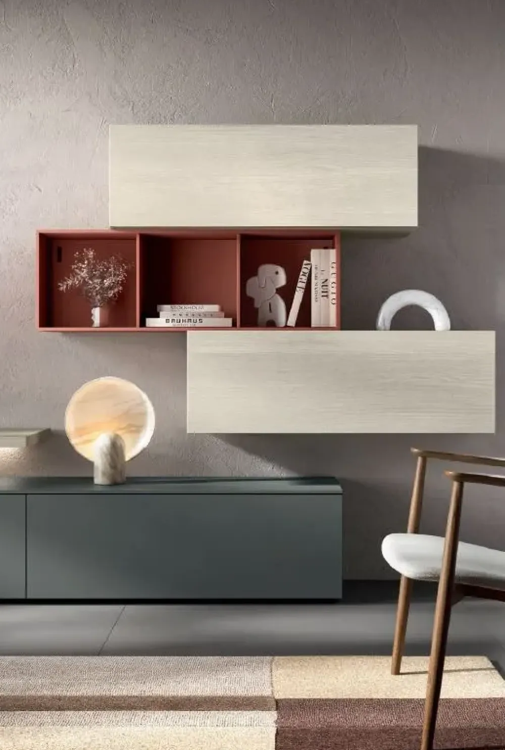 Hot Parete attrezzata Kosmos 104 di scontata del 25% Pareti Attrezzate