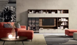 Discount Parete attrezzata L105 della marca con uno sconto esclusivo Pareti Attrezzate