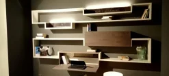 Parete attrezzata office in stile design a prezzo scontato Pareti Attrezzate