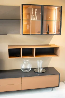 Hot Parete attrezzata Lampo dell'azienda con un ribasso esclusivo Pareti Attrezzate