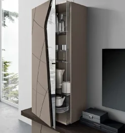 Parete attrezzata Lapis di in OFFERTA OUTLET^Spar Clearance