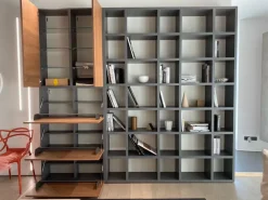 Alf Da Fre Parete attrezzata Liberia day del brand con un ribasso esclusivo- Pareti Attrezzate