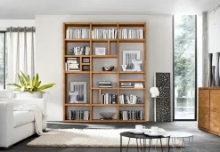 Clearance Parete attrezzata Libreria legno massello del marchio con uno sconto esclusivo Pareti Attrezzate