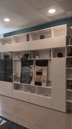 Colombini Casa Parete attrezzata Libreria  di scontata del 50%- Pareti Attrezzate