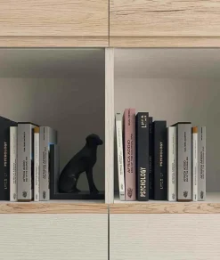 Collezione esclusiva Parete attrezzata Lions linea oak 6   in stile moderno a prezzo scontato- Pareti Attrezzate