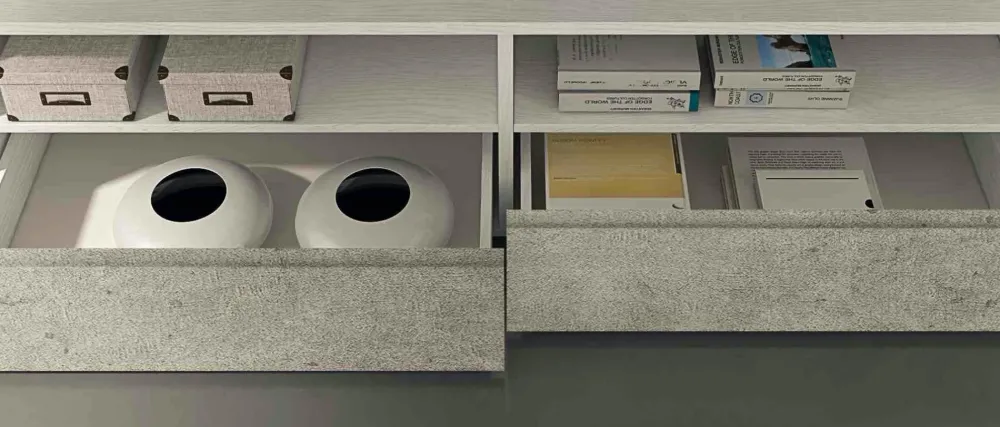 Discount Parete attrezzata Lionslinea velvet one di in OFFERTA OUTLET Pareti Attrezzate