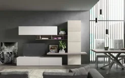 Parete attrezzata Living  574 della firma con un ribasso esclusivo^Giessegi Discount