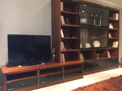 Parete attrezzata Living in legno in Offerta Outlet^Piombini Sale