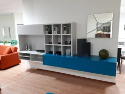 Clearance Parete attrezzata Living system di scontata del 70% Pareti Attrezzate