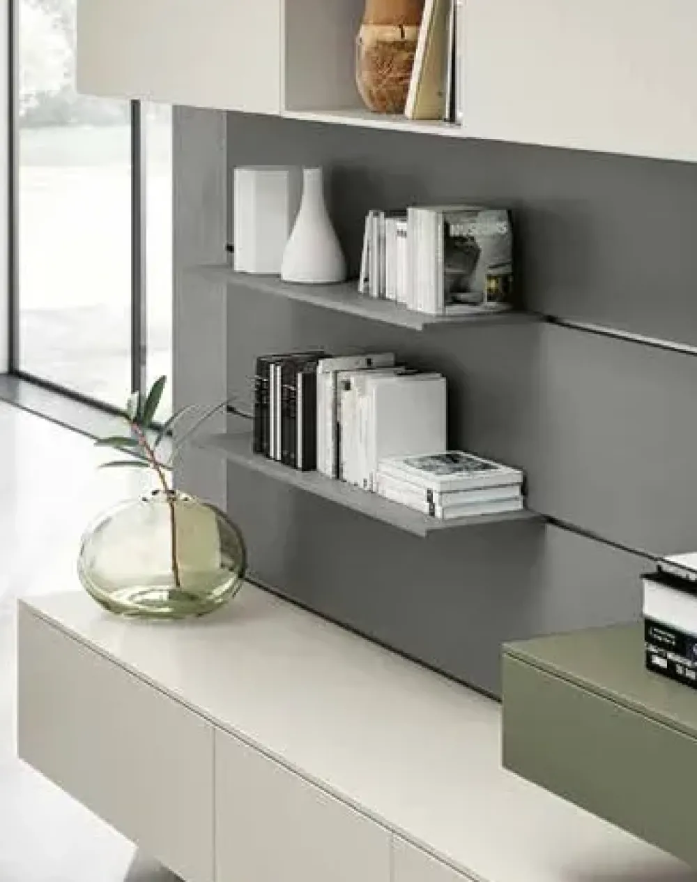 Parete attrezzata Living 805 del marchio con un ribasso esclusivo^Spagnol Mobili New