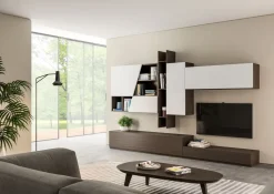 Giessegi Parete attrezzata Living  578 dell'azienda con un ribasso esclusivo- Pareti Attrezzate